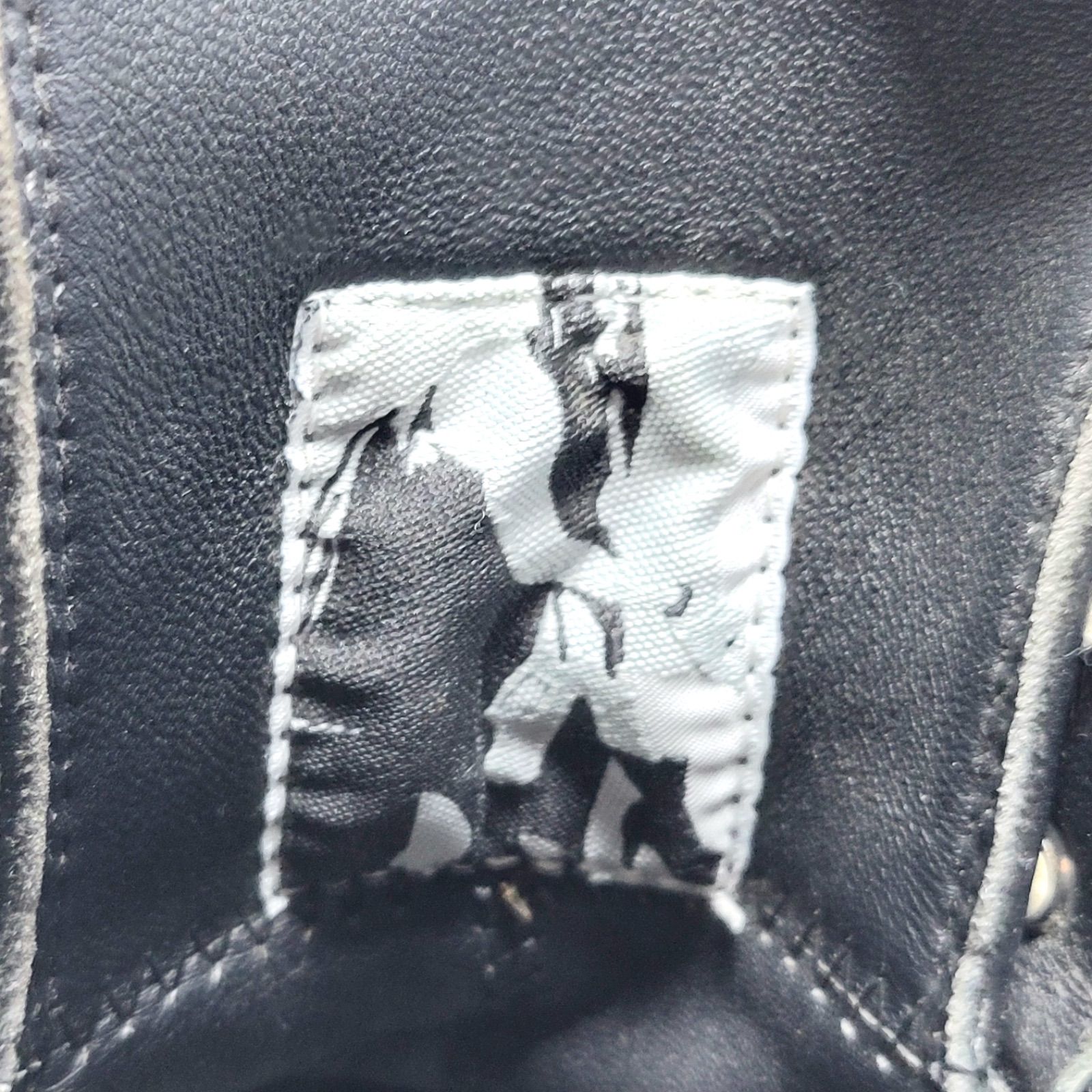 RICK OWENS リックオウエンス ラモーンズ レザー ハイカットスニーカー 