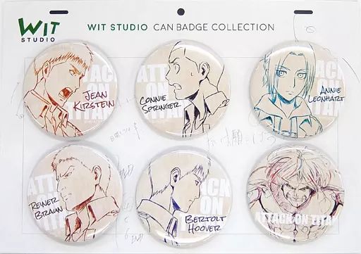 バッジ・ピンズ(キャラクター) 集合 WIT STUDIO 缶バッジ バッジ・ピンズ(キャラクター) 集合 WIT STUDIO 缶バッジ