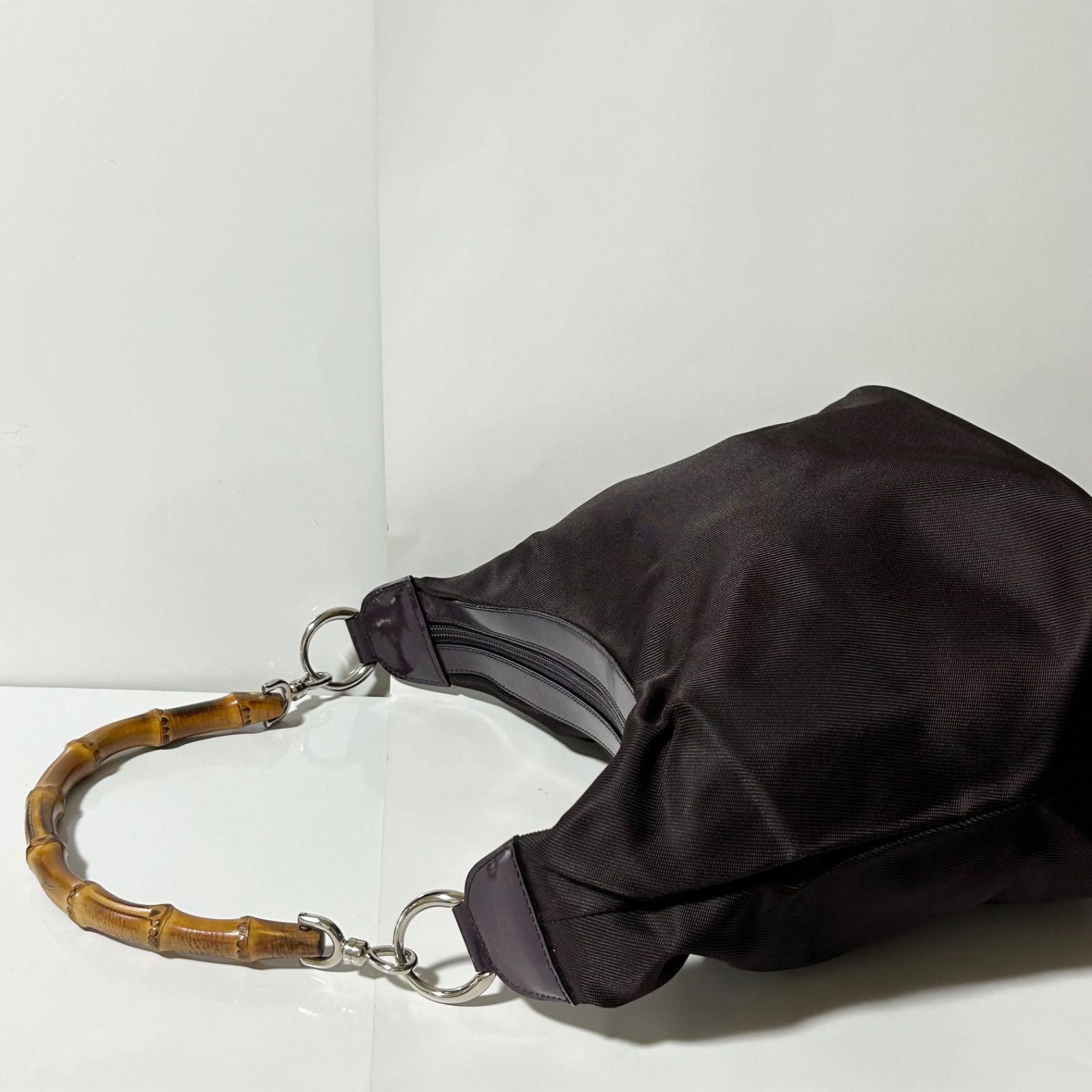 GUCCI グッチ バンブー 001 2214 0531 ハンドバッグ ワンショルダー  