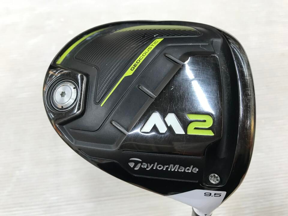 テーラーメイド M2 9.5° レフティ ドライバー フレックスSR テーラーメイド M2 9.5度 TM1-216 SRフレックス ドライバー 中古【最短