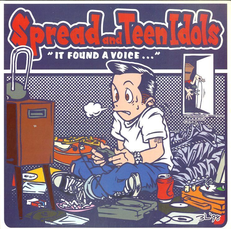 10インチ1枚 / スプレッド/ティーン・アイドルズ / It Found A Voice