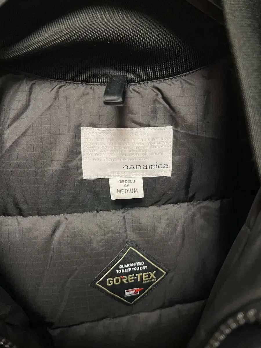 nanamica GORE-TEX ショート ダウンジャケット