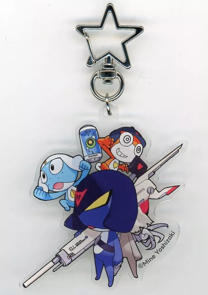 中古】キーホルダー 集合7 アクリルキーホルダー 「くじ引き堂 ケロロ