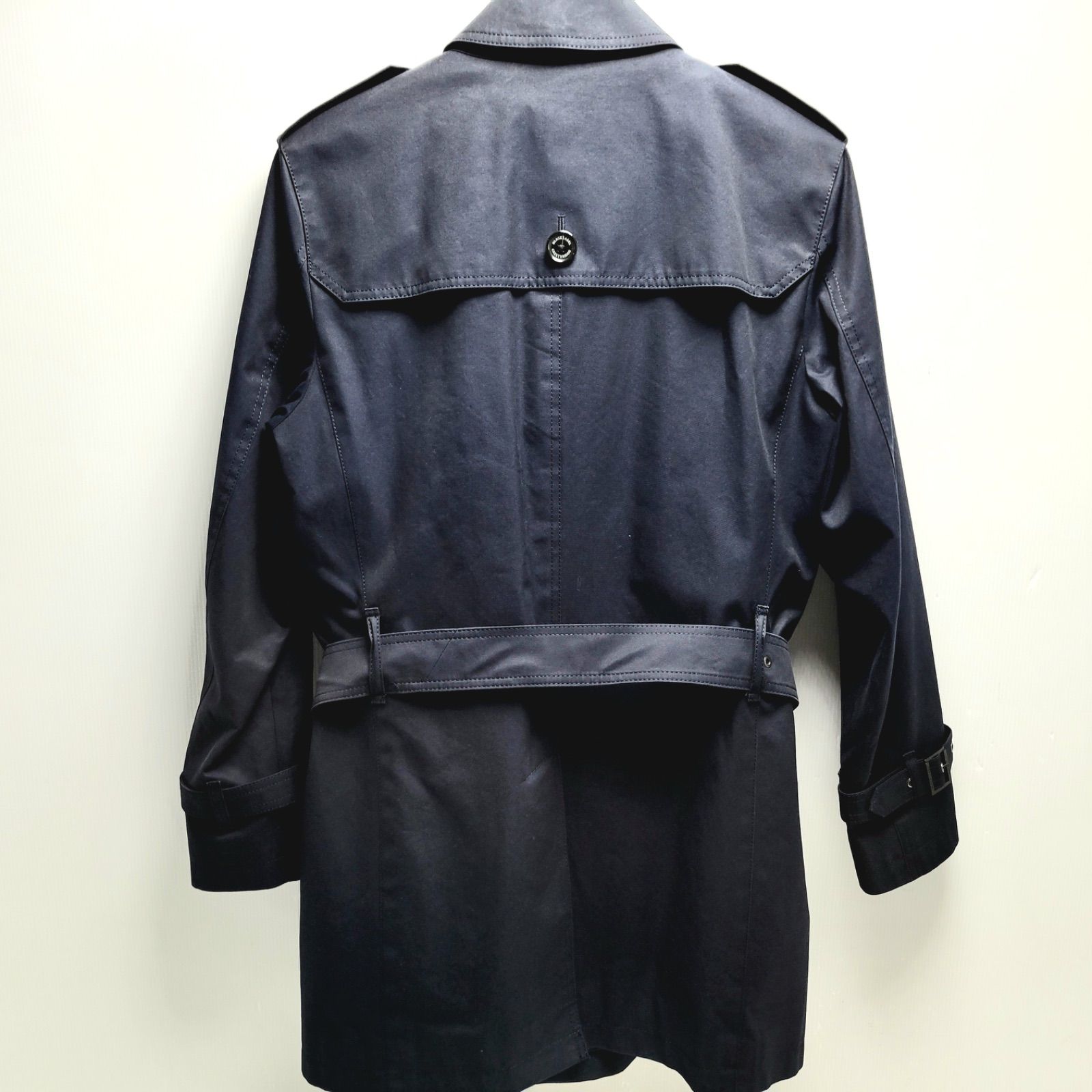 BLACK LABEL CRESTBRIDGE トレンチコート ネイビー サイズM - メルカリ