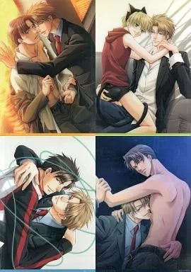 中古】小物(キャラクター) [単品]鬼畜眼鏡 クリアイラストボードセット