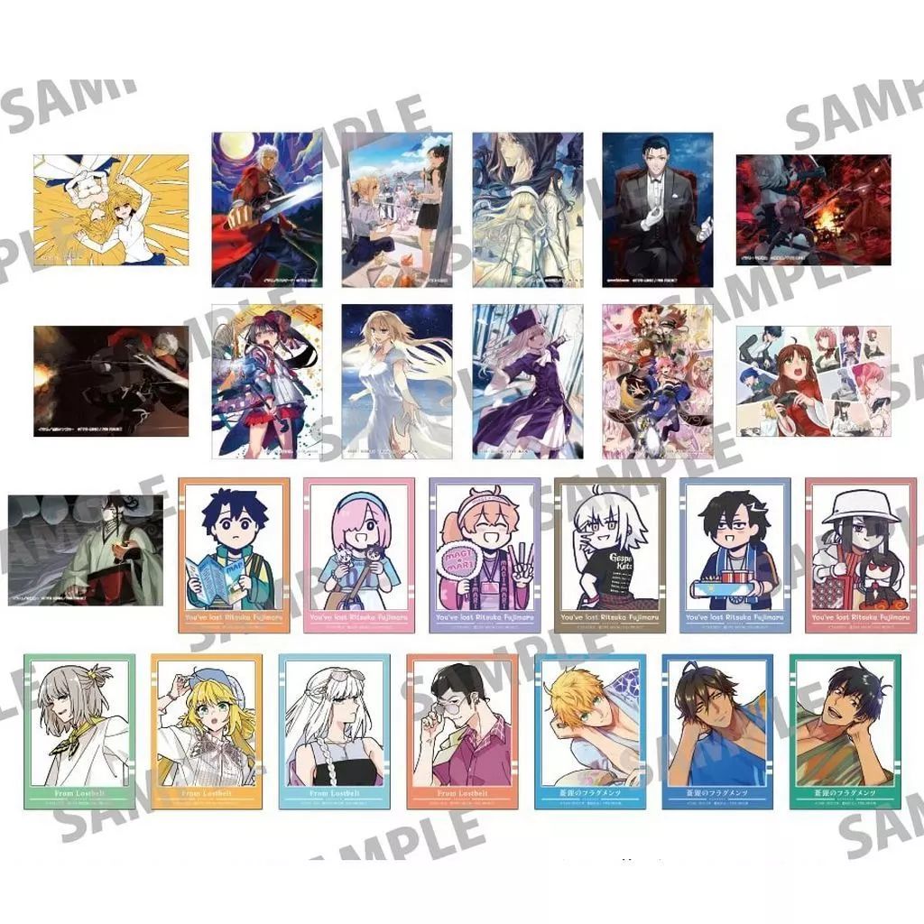 キャラカード 全26種セット TYPE-MOONエーストレーディングクリアカード