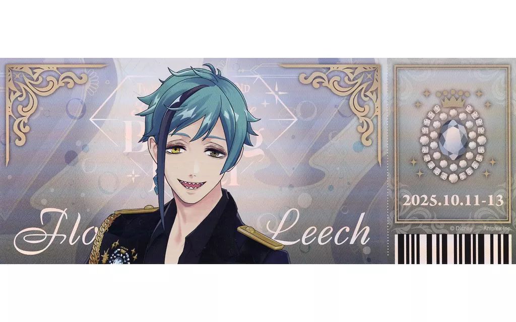 中古】キャラカード フロイド・リーチ 「ディズニー ツイステッド