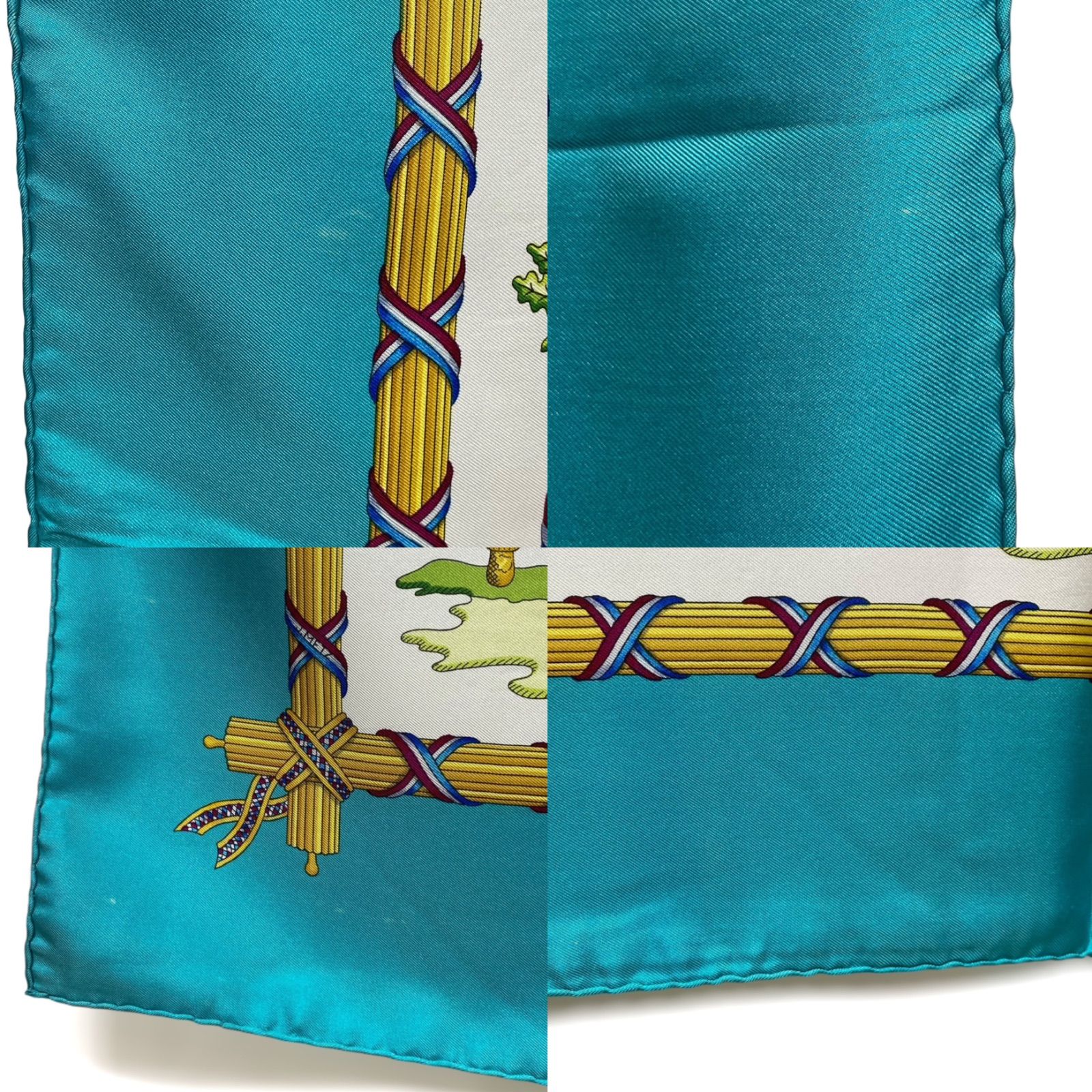 エルメス カレ90 LIBERTE EGALITE FRATERNITE REPUBLIQUE FRANCAISE