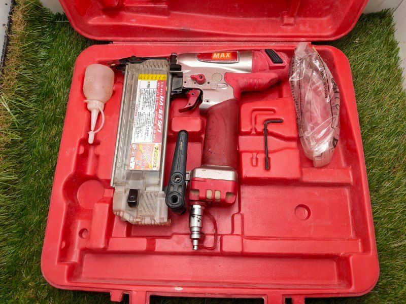 マックス MAX 高圧フィニッシュネイラ HA 55 SF 1 D ケース付き