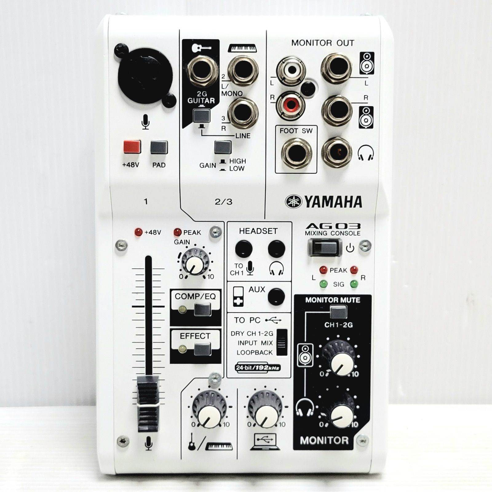 美品】YAMAHA AG03 オーディオインターフェイス & Marantz マランツ