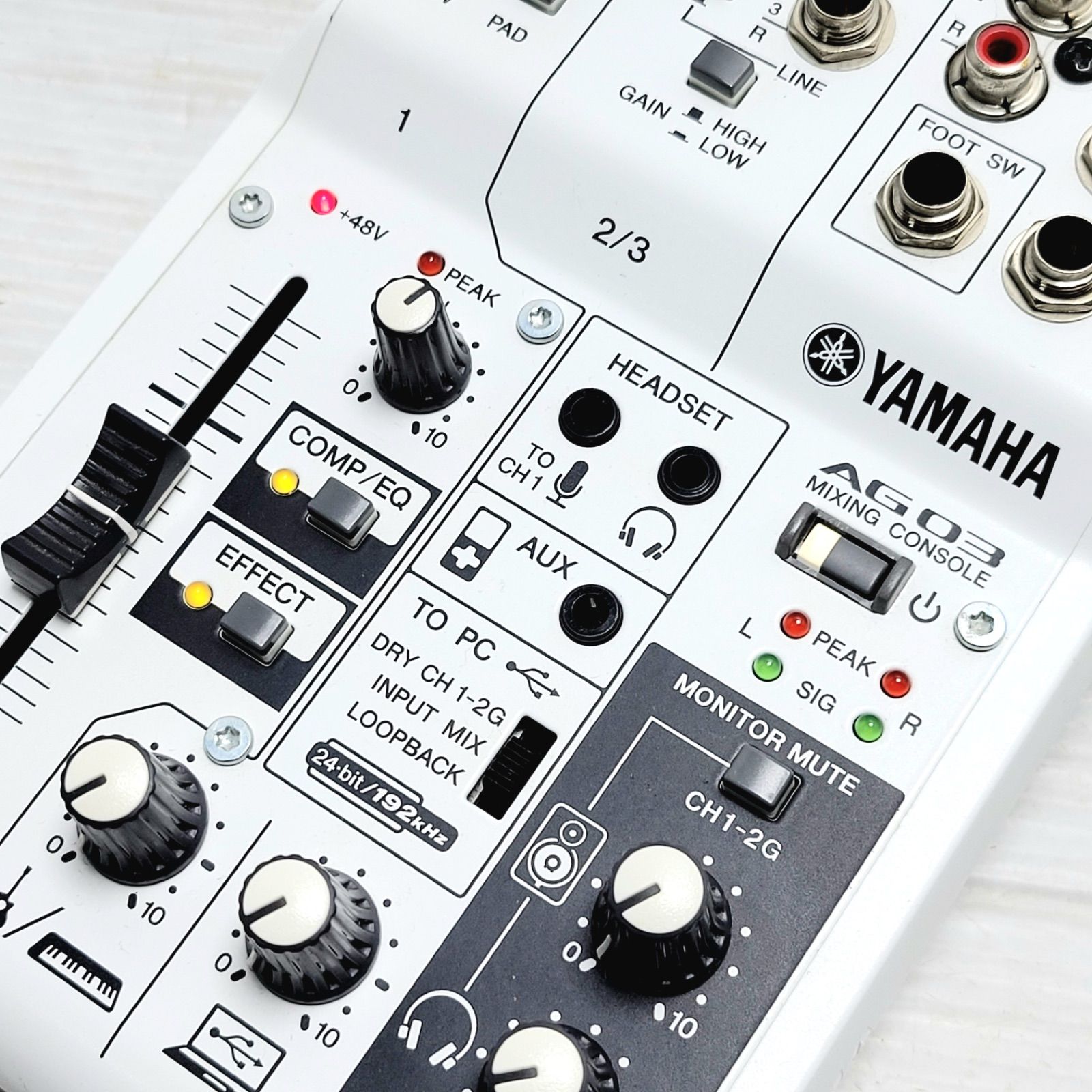 美品】YAMAHA AG03 オーディオインターフェイス & Marantz マランツ