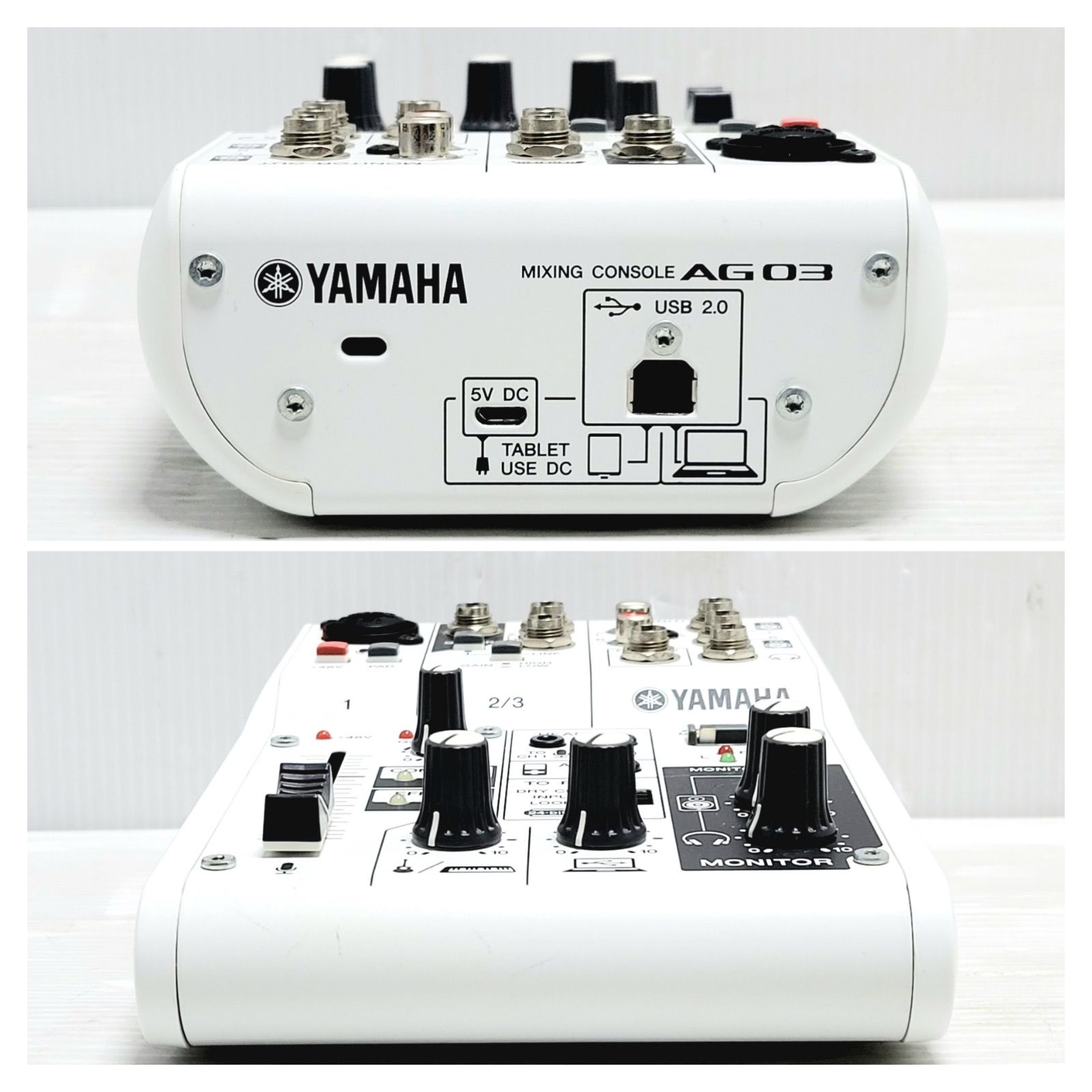 美品】YAMAHA AG03 オーディオインターフェイス & Marantz マランツ 美品】YAMAHA AG03 オーディオインターフェイス & Marantz マランツ