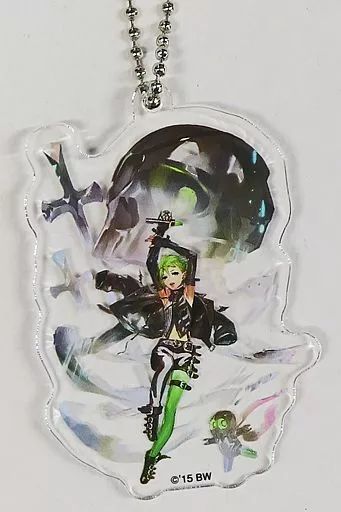 中古】雑貨 レイナ・プラウラー(背景骸骨) アクリルキーホルダー