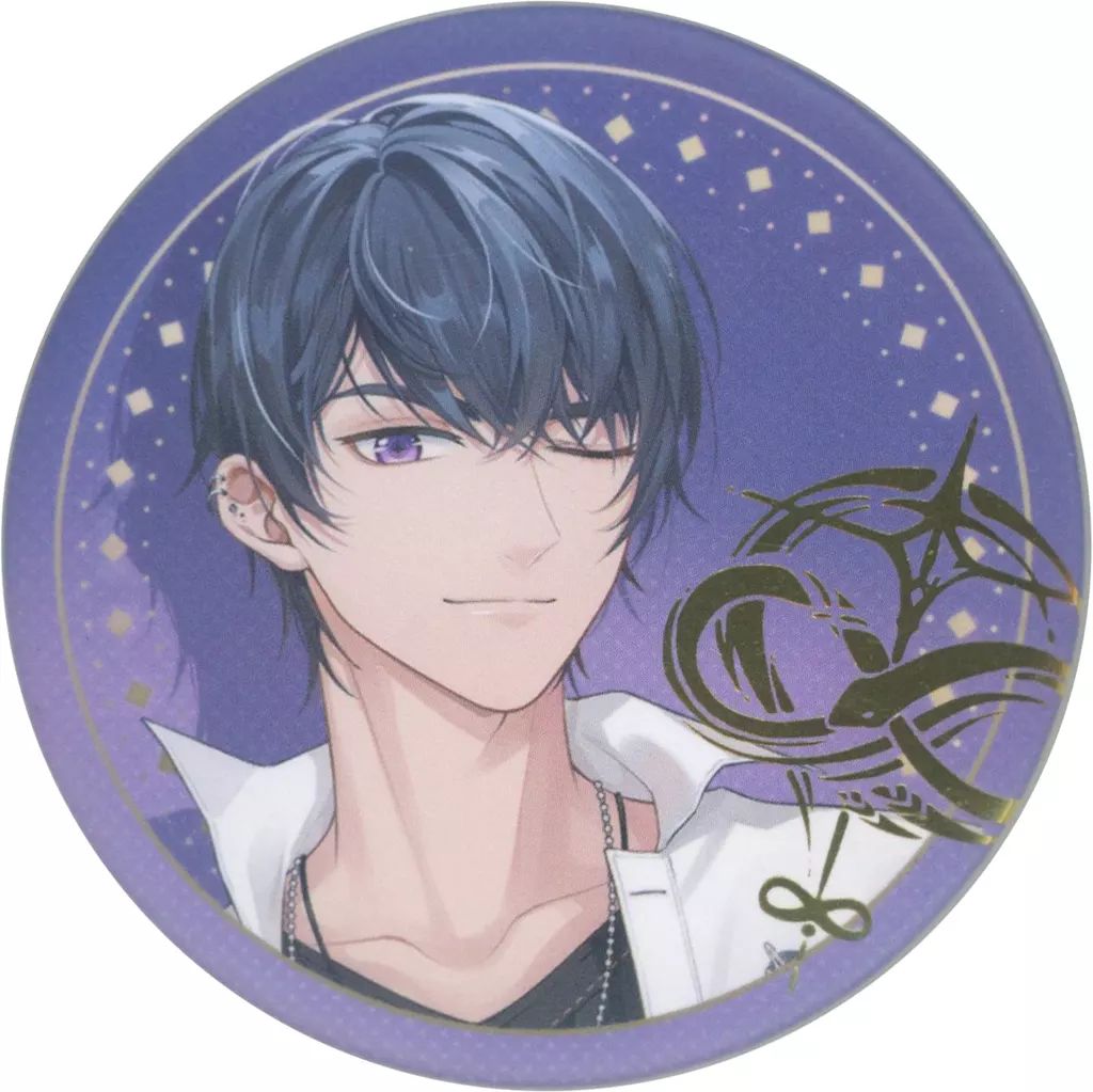 中古】バッジ・ピンズ 和泉景 箔押しキャラクター缶バッジ 第一弾