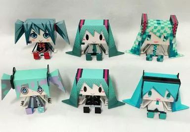 初音ミク　グラフィグ　Happyくじ　セット さっくりレビュー Happyくじ（ミクくじ）グラフィグABS（提供：高速