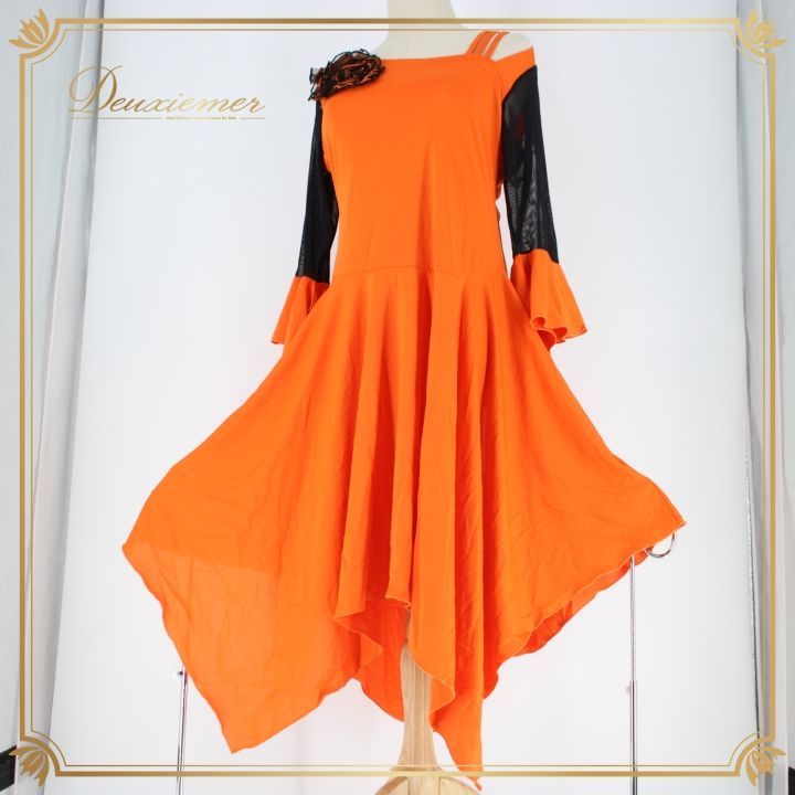 社交ダンス 衣装 スタンダード ラテン ドレス ワンピース パーティ