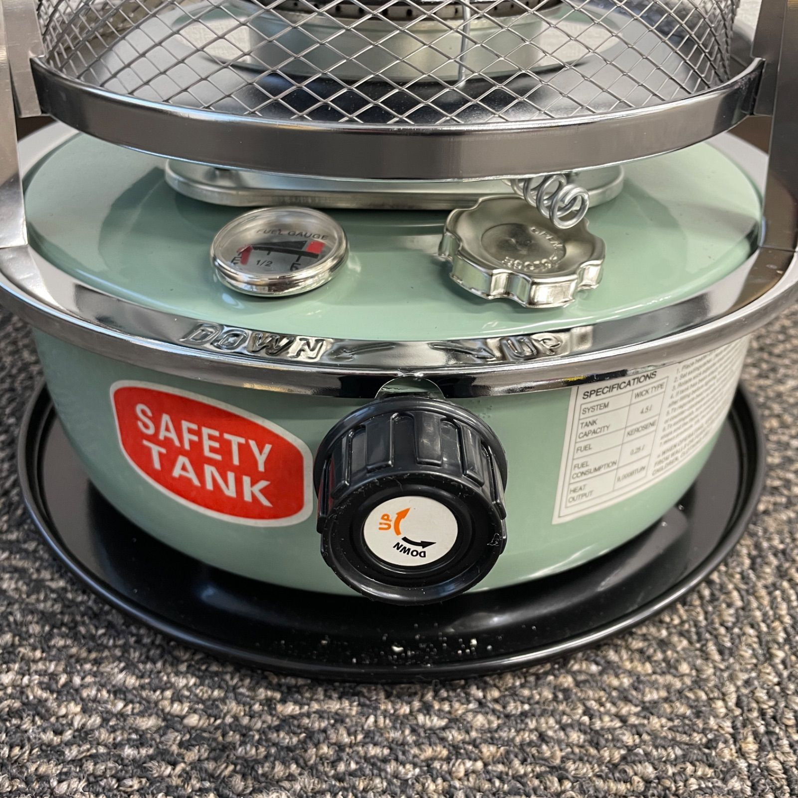 SAFETY TANK ストーブ アウトドア 持ち運び 小型 アウトドアヒーター アウトドア アウトドア 釣り 旅行用品