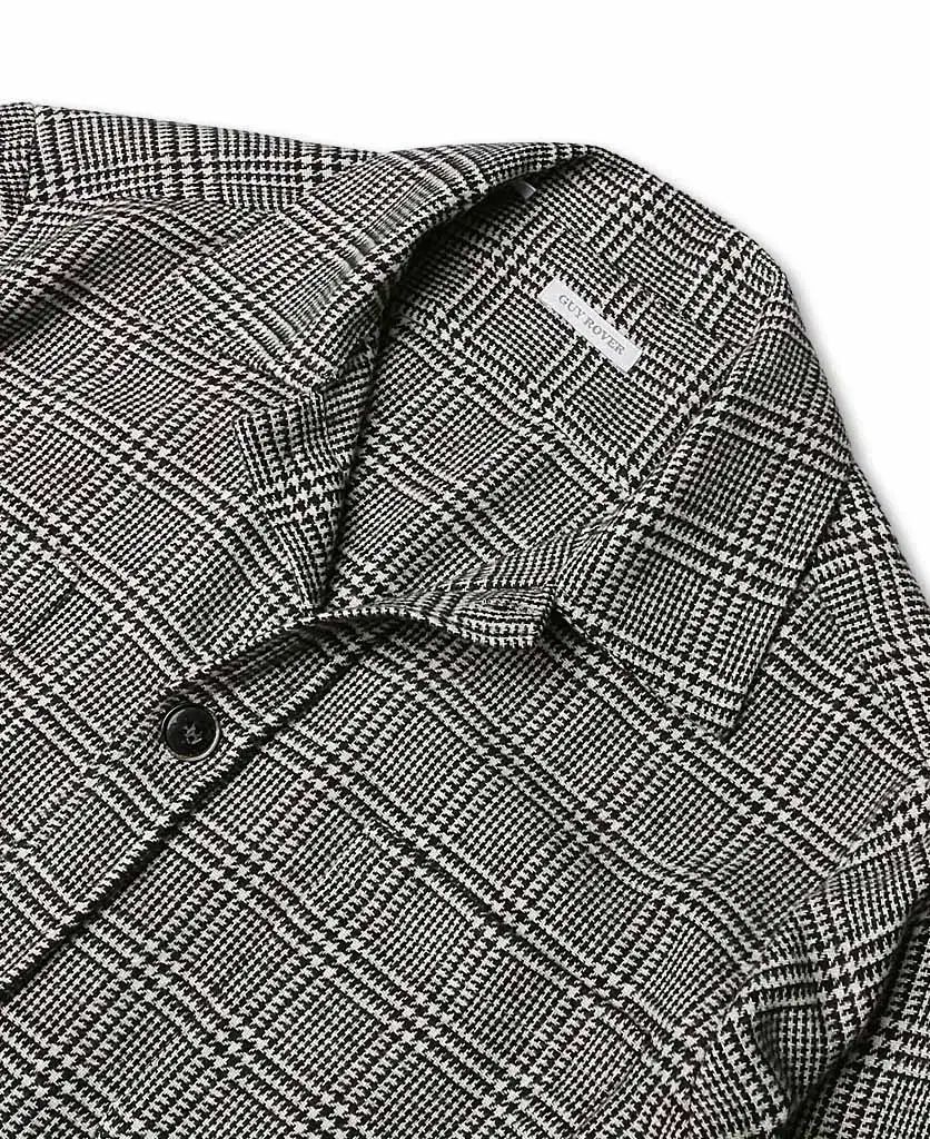 ギローバー Guy Rover グレン チェック イタリア シャツ ジャケット