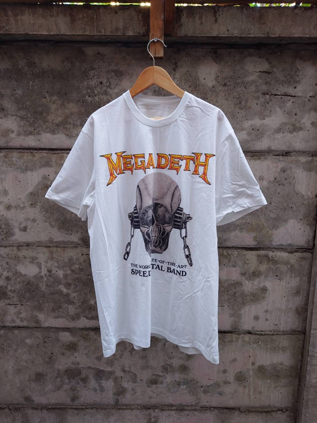 メガデス＿MEGADETH 新品オフィシャルTシャツ Speed Metal バック