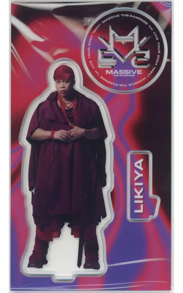 LIKIYA アクリルスタンドセット EXILE TRIBE STATION ONLINE STORE｜PRIMAL SPIDER BIGアクリル