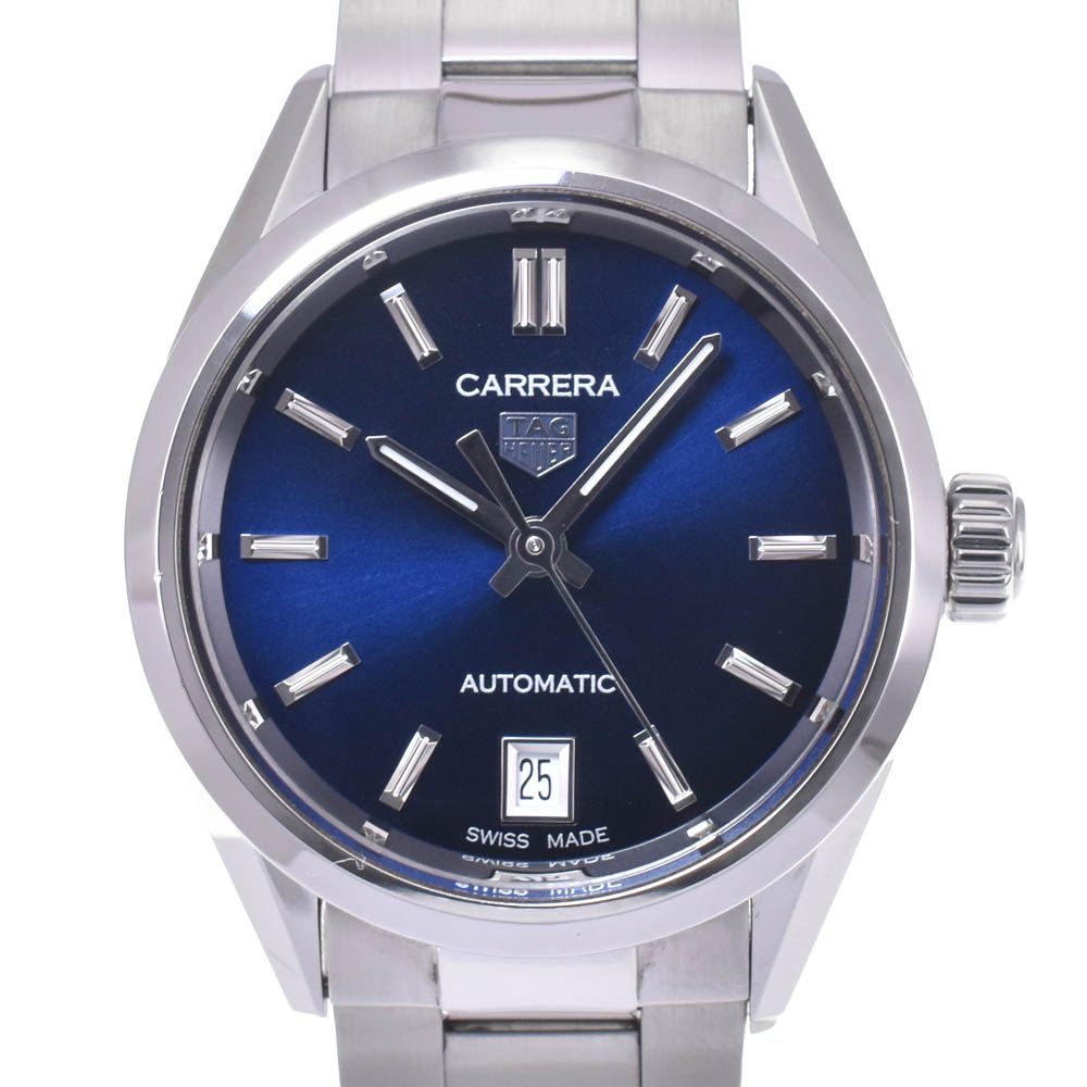 タグホイヤー TAG HEUER WBN 2411.BA 0621 カレラ キャリバー９ デイト 自動巻き レディース 箱 保証書付き H 142412