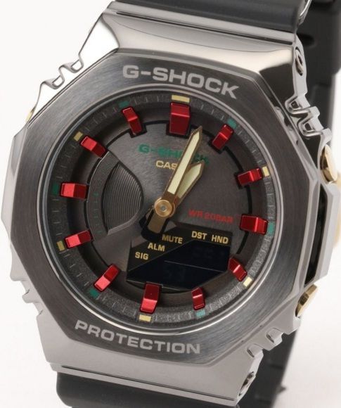 腕時計 メンズ Gショック 2100型 クォーツ ケース幅40 mm Sシリーズ ポリウレタンベルト ガンメタリック|ガンメタリック色 G-SHOCK