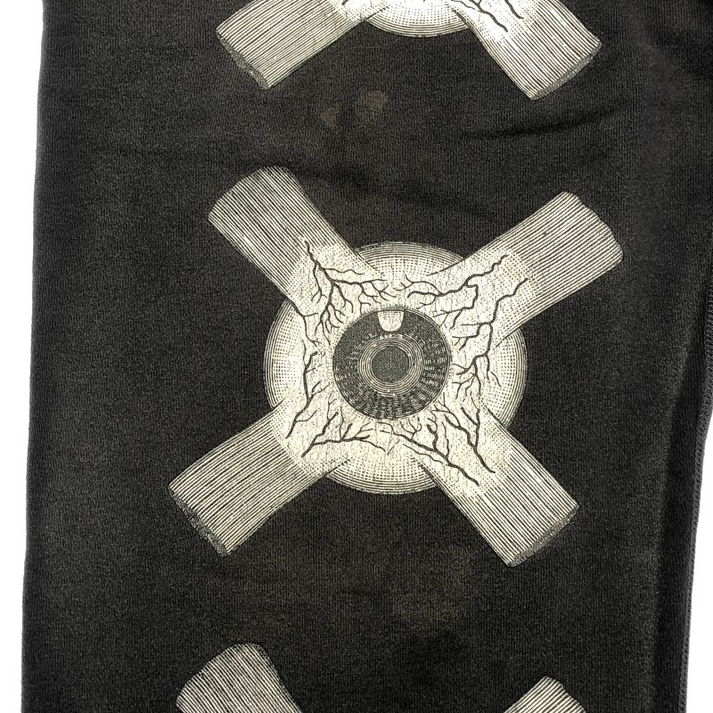 中古】SAINT MICHAEL 23SS EyeBall Print SweatPants サイズS SM-S23