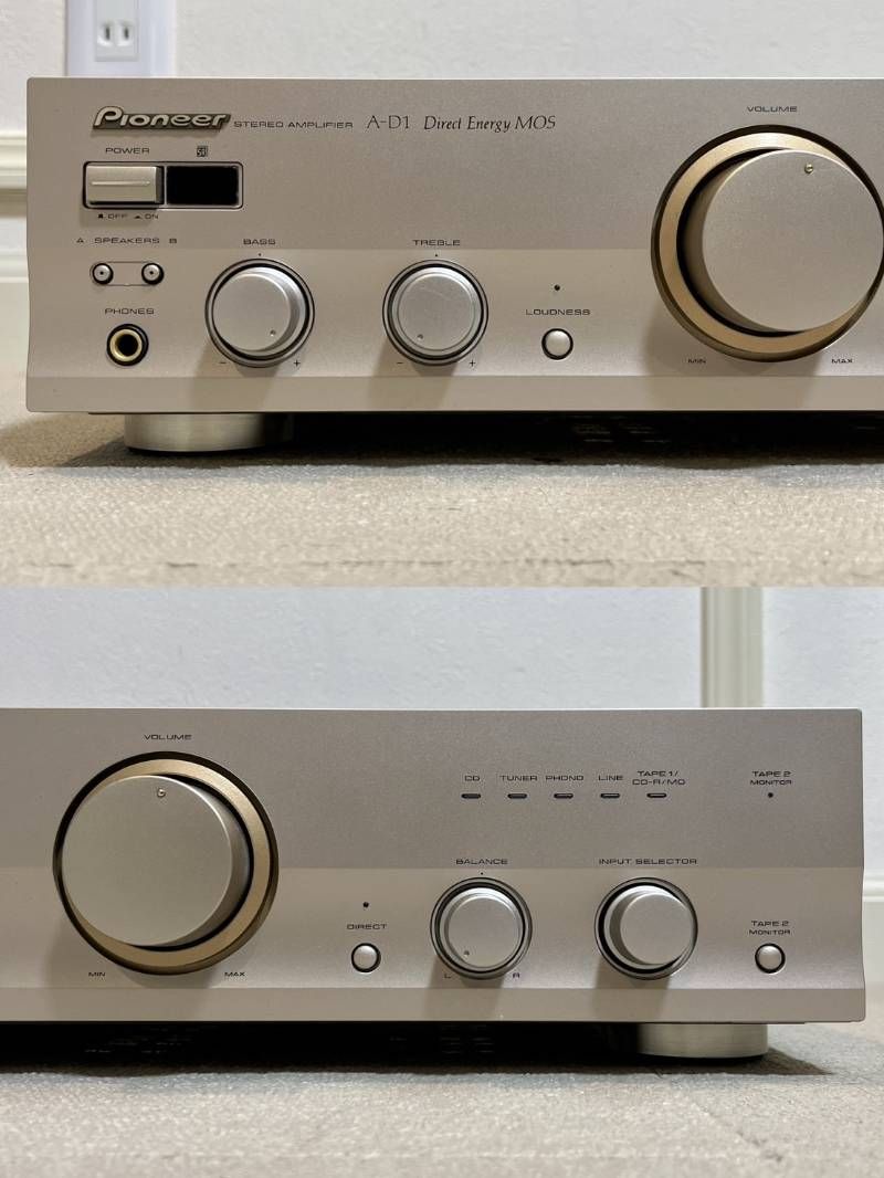 Pioneer A-D1 プリメインアンプ パイオニア - メルカリ