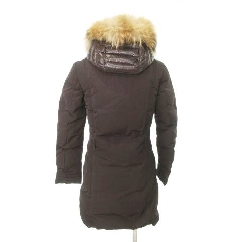 マ*ヌ様 モンクレール ロマラン ジップアップダウンコート ジャケット ブラウン マ*ヌ様 モンクレール ロマラン ジップアップダウンコート ジャケット