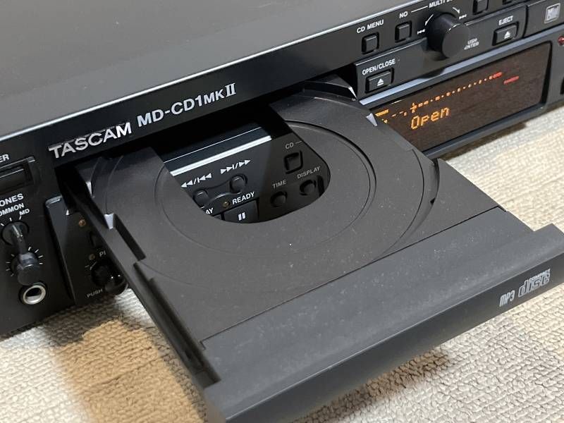 TASCAM MD-CD1MKⅡ MK2 CD/MDプレーヤー 07年製 タスカム - メルカリ