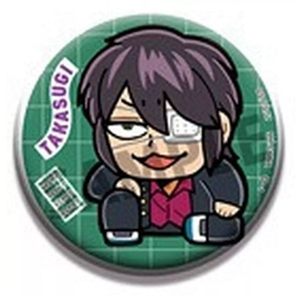 中古】バッジ・ビンズ 7.高杉晋助 「3年Z組銀八先生×大川ぶくぶ 3年Z組