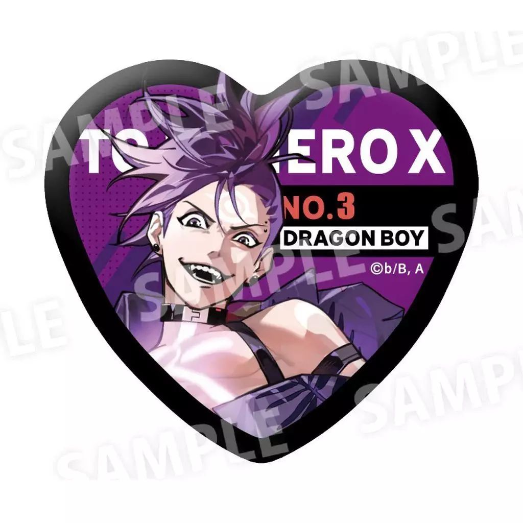 中古】バッジ・ビンズ 梁龍 「アニメ TO BE HERO X トレーディング