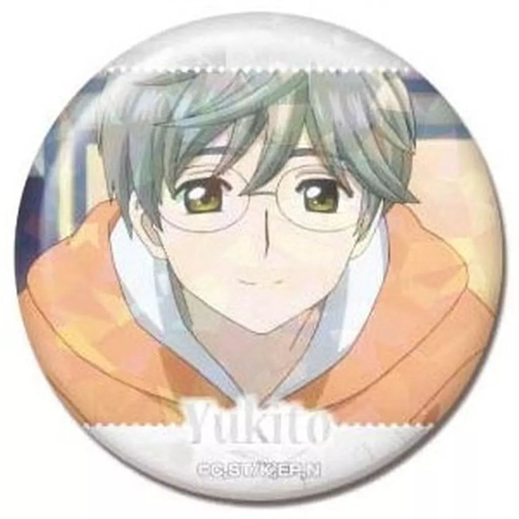 中古】バッジ・ビンズ 月城雪兎 「メモリーキラッとCANバッジ カード