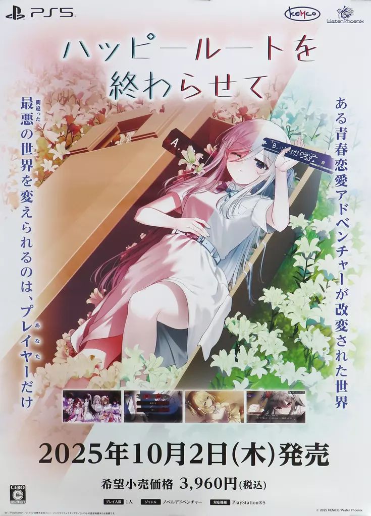 中古】ポスター B2販促ポスター パッケージデザイン 「PS5ソフト