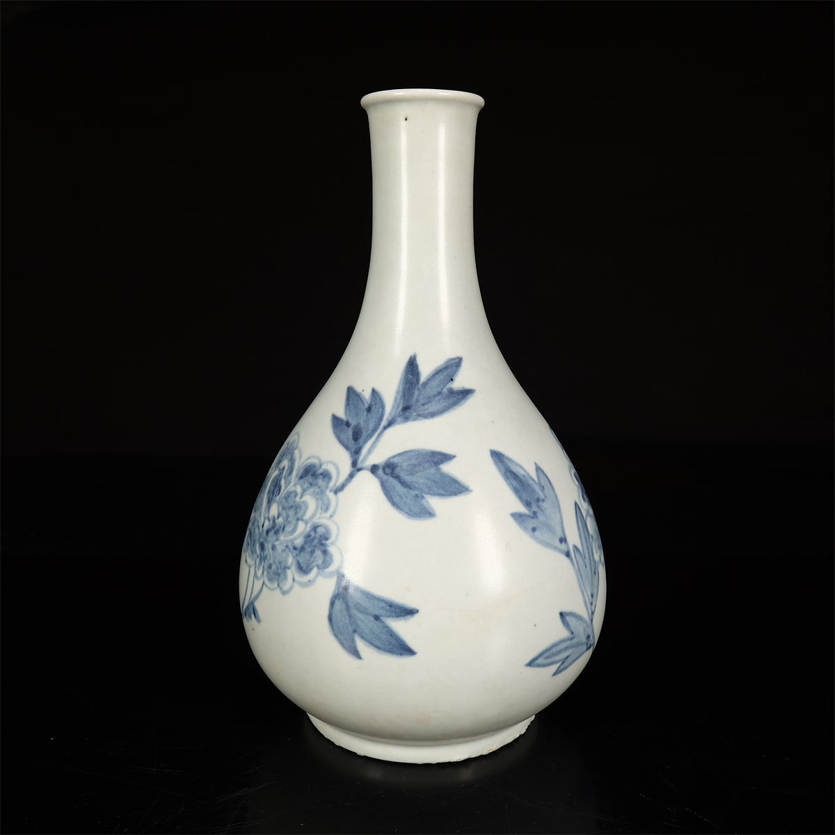 李朝時代】 染付青花牡丹文 花瓶 高22㎝ 美品 CP999 - メルカリ