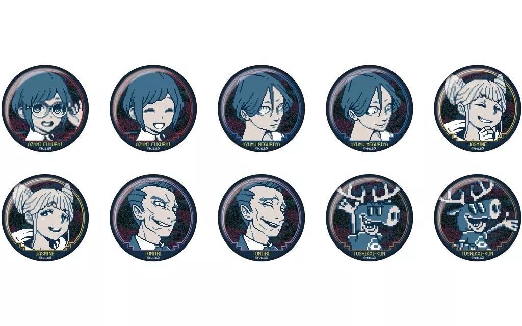 中古】バッジ・ビンズ 全10種セット 「都市伝説解体センター ラメキラ