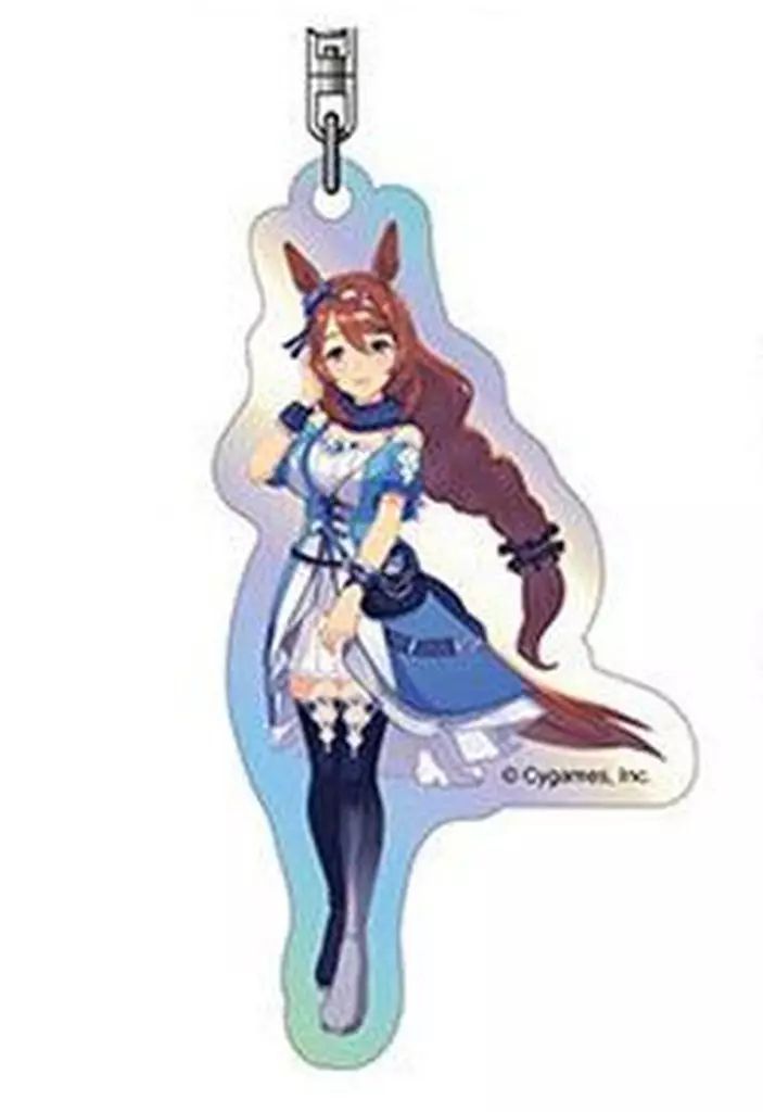 中古】キーホルダー スーパークリーク 「オーロラアクリルキーホルダー