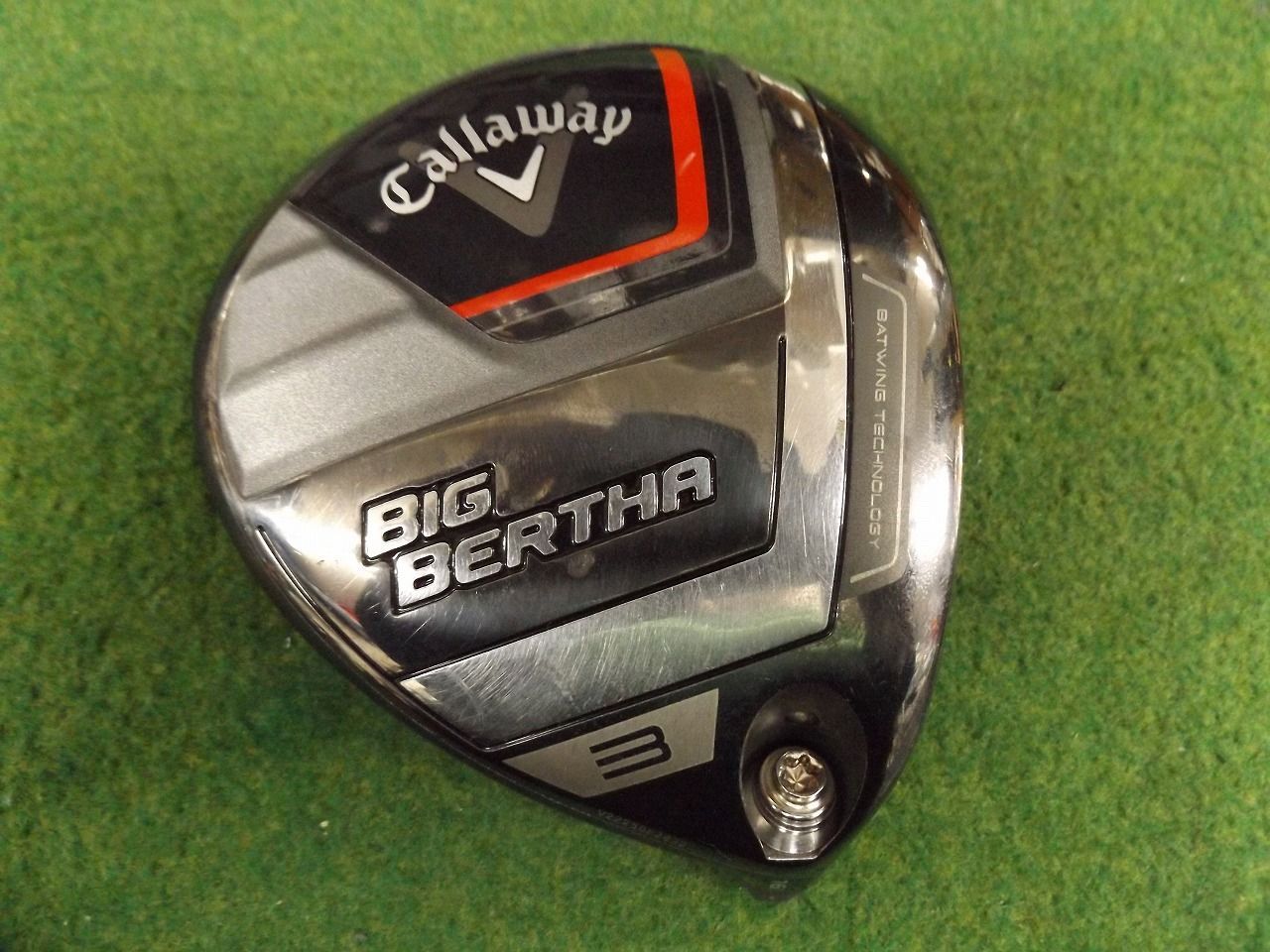 2688 BIG BERTHA 2025 3 W 16° ヘッド カバー無 キャロウェイ ビッグバーサ フェアウェイウッド .000504