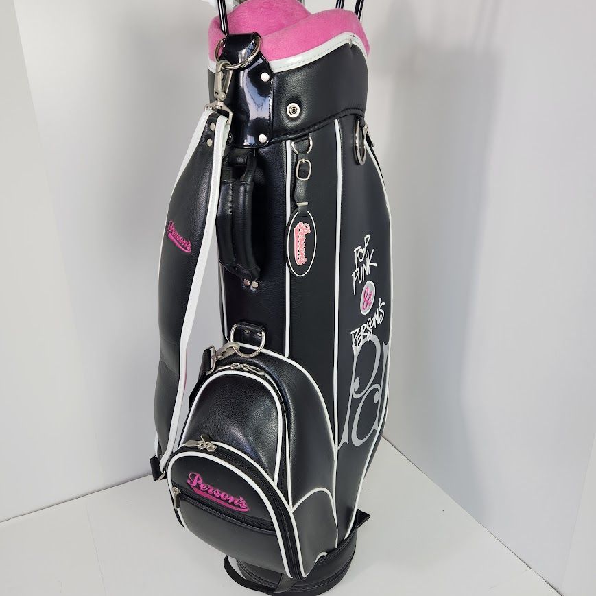 Pop Punk ゴルフクラブセット ブラック PERSON'S POP PUNKレディース L ゴルフクラブセット