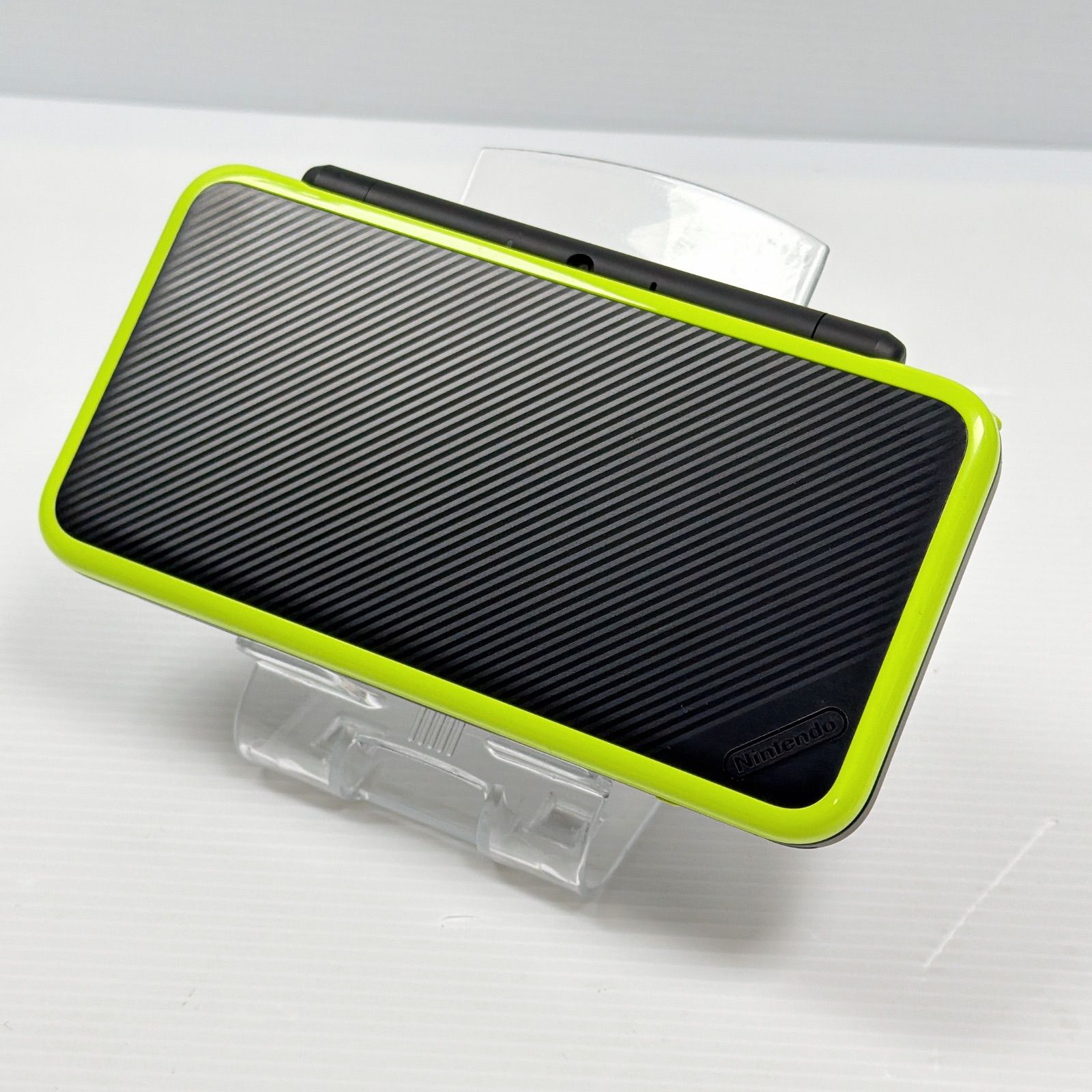 極美品 New ニンテンドー 2DSLL ライムブラック すぐ遊べるセット 動作