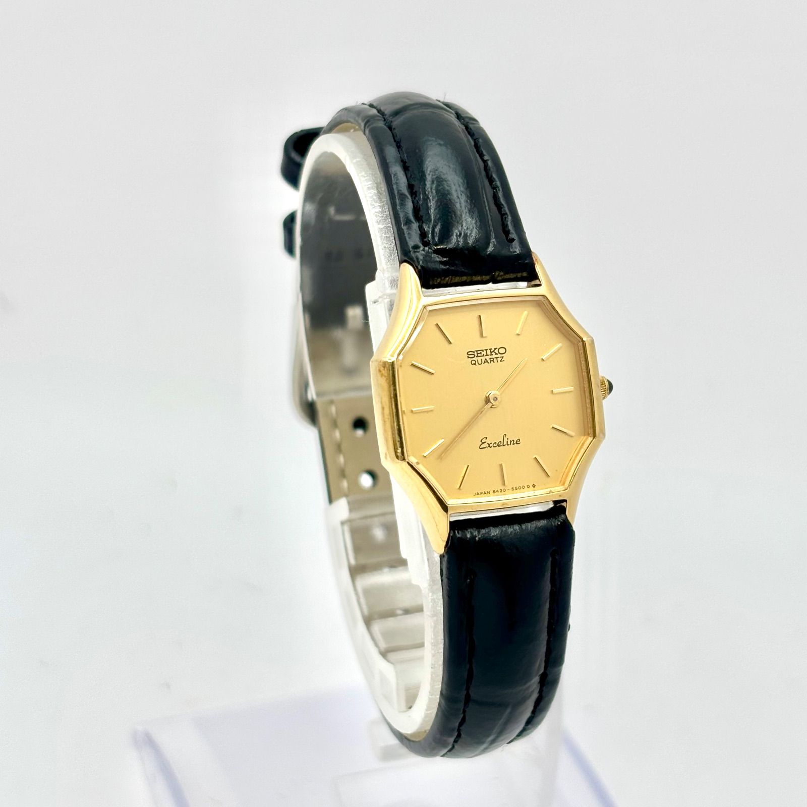 美品/新品電池】SEIKO セイコー Exceline エクセリーヌ レディース