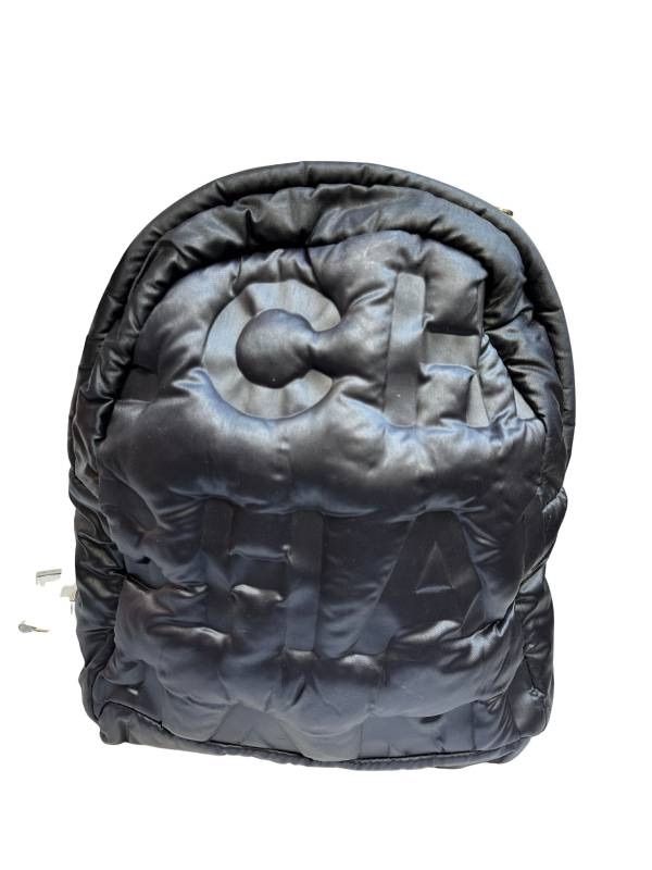 CHANEL シャネル ドゥドーヌ ナイロン ネイビー バックパック リュックサック