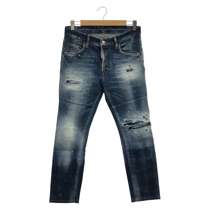 【中古】DSQUARED2 Super Twinky Jean サイズ44 S74LB1254 S30789 ▲裾直し有り ディースクエアード[17][240017742485] 中古】DSQUARED2 Super Twinky Jean サイズ44 S74LB1254 S30789 △裾