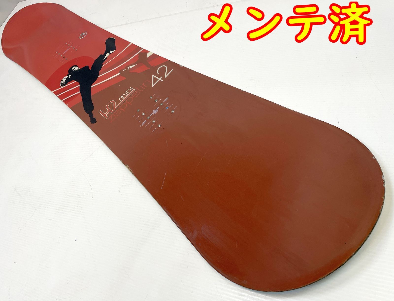 ◇メンテ済◇ スノボ K2 zeppelin mini 142 cm スノーボード snb 
