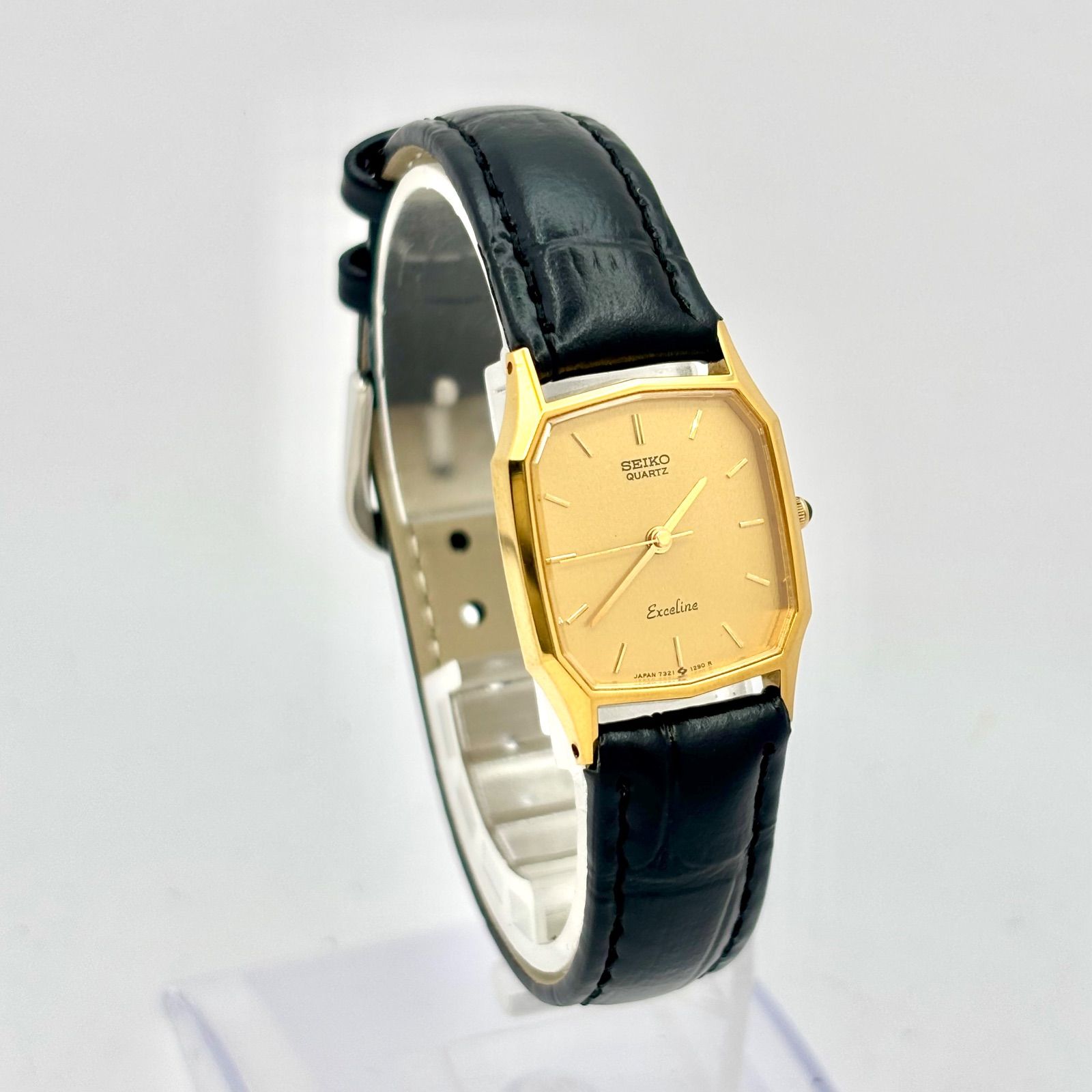 美品/新品電池】SEIKO セイコー Exceline エクセリーヌ レディース