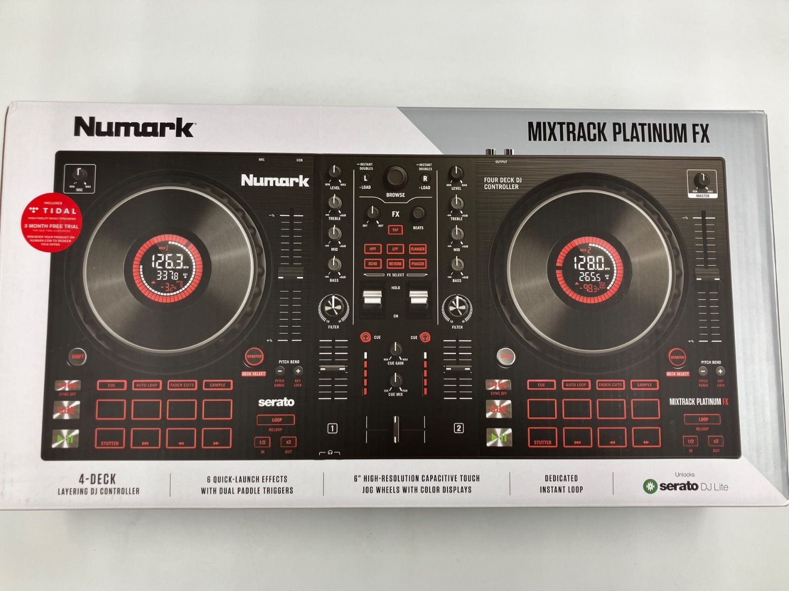 WJ0112 Numark Mixtrack Platinum FX DJコントローラー ヌマーク