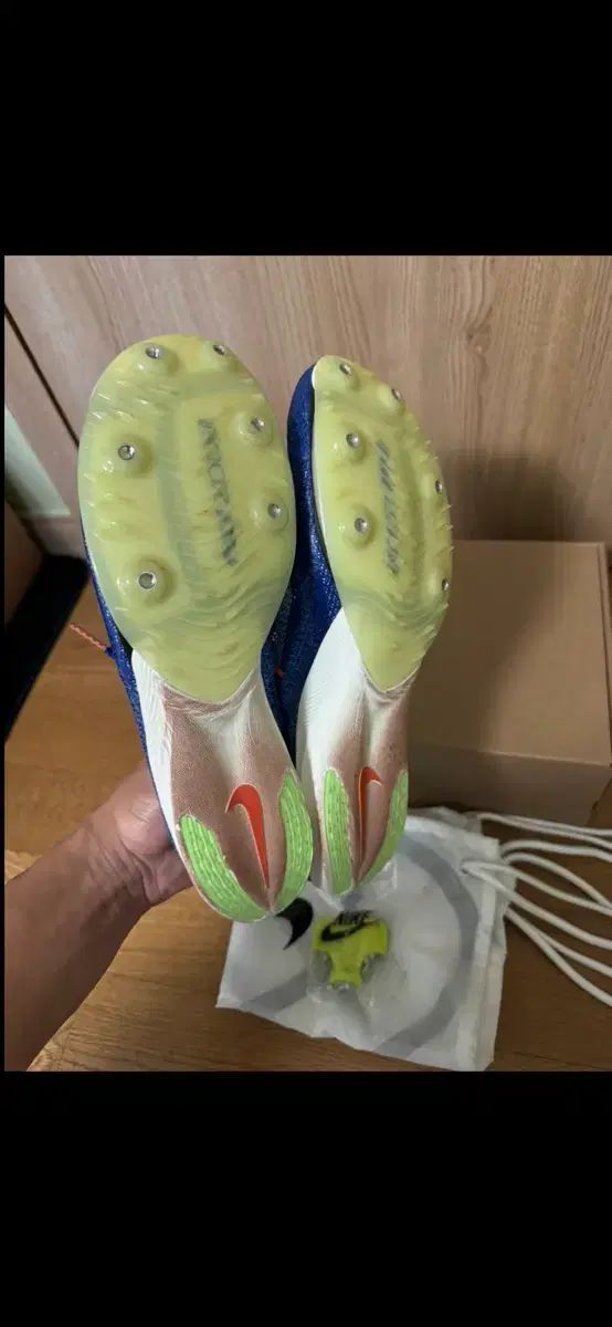  ナイキ 陸上スパイクシューズ ブルー その他 靴