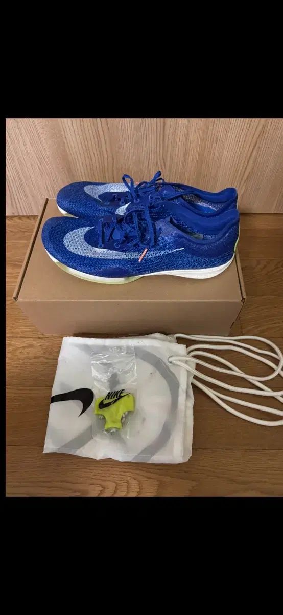 ナイキ 陸上スパイクシューズ ブルー