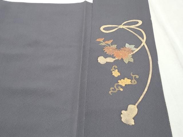 平和屋着物▽中国三大刺繍 スワトウ相良刺繍 総刺繍 豪華振袖 文箱花文