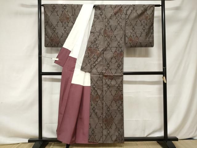 平和屋着物□本場大島紬 7マルキ 花鳥文 正絹 逸品 CAAZ5805ev - メルカリ